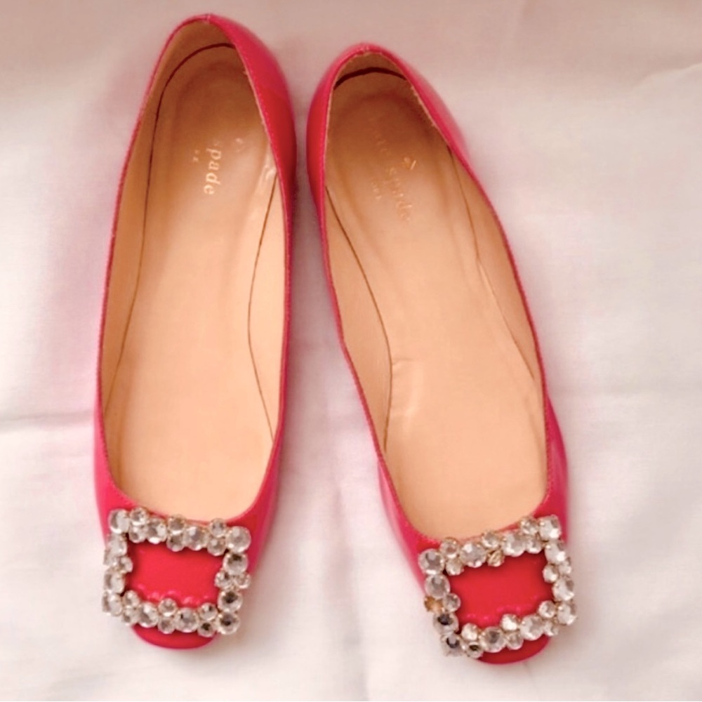 💐 Kate Spade Womens Norella Loafer Flats Shoes B Rhinestones